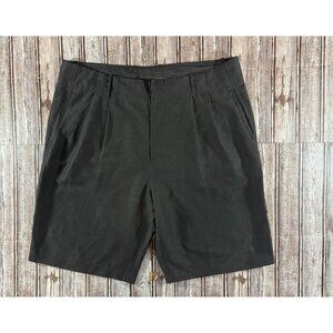 Outlier Injected Linen Shorts size 38  color Black NWOT mspr 225
